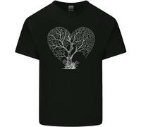 Love Tree Heart Aborista Ecologia Ambiente T-Shirt Per Bambini