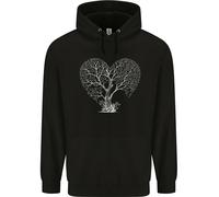 Love Tree Heart Arborista Ecologia Ambiente Felpa Per Bambini