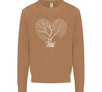 Love Tree Heart Arborista Ecologia Ambiente Uomo Felpa
