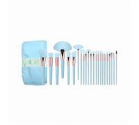 Love U Back - Set di 24 pennelli da trucco C.LUX Cosmetics, setole ultra morbide e cruelty-free, set completo per viso e occhi, con custodia da viaggio