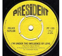 LOVE UNLIMITED ORCHESTRA - under the influence of love 45 rpm single