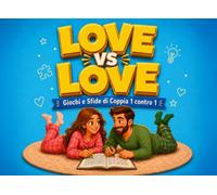 Love vs Love - Giochi e Sfide di Coppia 1 contro 1: 100+ Sfide, Quiz e Giochi per Ridere Insieme e Scoprire Chi Vince Davvero | Regalo per Lui e Lei, Fidanzato, Fidanzata, Marito, Moglie