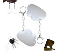 Love Wallet Tote Bag Touch Sensing Light - Purse Lights for Inside Purse, Rechargeable Mini Purses Light Keychain for Beloved (Cloud *2)