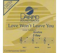 Love Won't Leave You [Accompaniment/Performance Track]