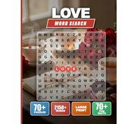 Love Word Search Puzzle Book for Adults & Seniors: 72 Large Print Puzzles with Solutions | Ultimate Brain Training, Stress Relief & Memory Game | ... Facts. Anti-Eye Strain Layout for Seniors.