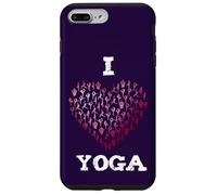 Love Yoga Cuore Rosa Posizione Sport Meditation Ohm Custodia per iPhone 7 Plus/8 Plus