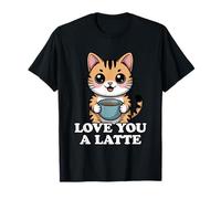 Love You A Latte Maglietta