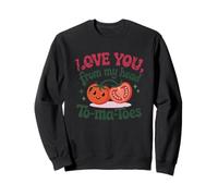 Love You From My Head To-Ma-Toes Pomodoro Pun Felpa