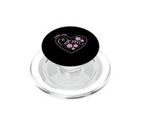 Love You Mom Heartfelt Pink Floral Tribute PopSockets PopGrip per MagSafe