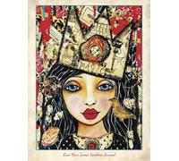 LOVE YOUR INNER GODDESS Journal Lined Notebook Alana Fairchld Blue Angel Nuovo