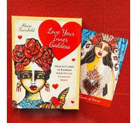 LOVE YOUR INNER GODDESS Mazzo Di Carte Oracle Esoteriche Blue Angel Nuovo