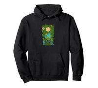 Love Your Mother Earth Gaia Dea Natura Spirituale Design Felpa con Cappuccio