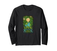 Love Your Mother Earth Gaia Dea Natura Spirituale Design Maglia a Manica