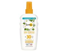 LOVEA - Spray Idratante FPS 30 - Alta Protezione UVA/UVB Solare Viso & Corpo - Monoï De Tahiti - Resistente all'acqua & Anti Tracce Bianche - Vegan - Made in France - 150 ml