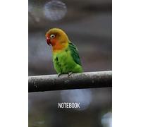 Lovebird Notebook: blank lined composition journal | Lovebird notebook | 100 pages