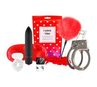 Set per Giochi Erotici "Amore in Scatola - Ti Amo" (7 pezzi)