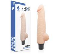 LOVECLONE - VIBRATORE HARALD AUTOLUBRIFICANTE 24 CM -O- 4 CM