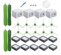Loveco Kit di Accessori Ricambi per iRobot Roomba i3 i7 i7+ i8 i8+ i3+ i4+ j7 j8 Aspirapolvere, Filtri, Cepillos de Goma, Spazzole Lateral, Sacchetti di Ricambio