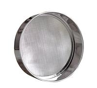 LOVEDAY - Setaccio professionale rotondo per farina, in acciaio INOX, 15,2 cm, con 40 maglie (18/8 in acciaio)