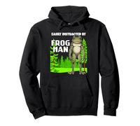 Loveland Frog Ohio Cryptid Legend Abbigliamento Felpa con Cappuccio