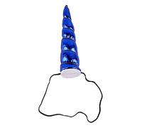 Lovelegis Spirale Unicorno Elastico Per Capelli Accessorio Costume Carnevale Colore Blu Bimba Festa Idea Regalo Natale Compleanno