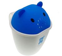 Lovelegis Tazza Doccetta Neonato Lavaggio Capelli Bianco Celeste Baby Wash Bagnetto Bimbi Accessorio Idea Regalo Natale Compleanno