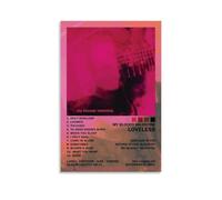 Loveless-My Bloody Valentine, poster artistici da parete impermeabili, stampa domestica, a prova di umidità, facile da installare e resistente allo sbiadimento, senza cornice, 30 x 45 cm
