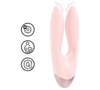 Loveline Amour - vibratore rosa a doppio braccio