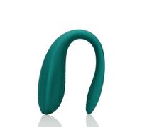 Vibratore di coppia ricaricabile e impermeabile con telecomando wireless "Loveline" (verde)