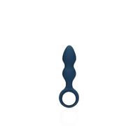 Dildo anale piccolo con anello della collezione Loveline (blu)
