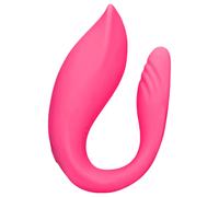 Loveline - vibratore coppia ricaricabile con telecomando - silicone rosa