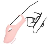 Loveline - vibratore da dito con rilievi - silicone rosa