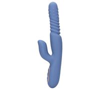 Loveline - Vibratore riscaldante con impulso (blu)