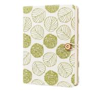 Loveliome Unique Embroidered Journal A5 - Fabric Cover Lined Diary Notebook for Women Lined Diary | Gift for Her Birthday Christmas | 112 Sheets Acid-Free Paper, White Forest Wild