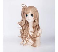 LoveLive Love Live! Parrucca Cosplay di San Valentino bianco Kotori Minami 60 cm Capelli sintetici ondulati ricci lunghi per donna Ragazza Parrucca anime Kotori Minami