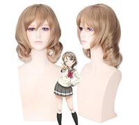 LoveLive! Luce del sole !! Parrucca per cosplay Watanabe You Short Straight per donna Costume Party Parrucca Anime in lino