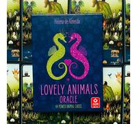 Lovely Animals Oracle Deck AGM Urania Di Helena De Almeida 44 Mappe Esoteric N