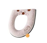 Lovely Bear Pattern Toilet Seat Protector Copertura spessa calda per clima freddo caldo accessori casa bagno copertura invernale