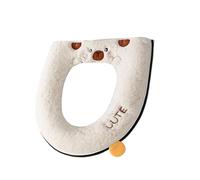 Lovely Bear Pattern Toilet Seat Protector Copertura spessa calda per clima freddo caldo accessori casa bagno copertura invernale