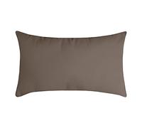 LOVELY CASA C24689003 Nelson - Cuscino in Poliestere, 30 x 50 cm, Colore: Tortora