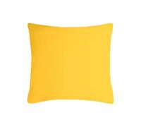 LOVELY CASA c64689021 Nelson Cuscino polietilene/Cotone 60 x 60 cm, 100% Cotone, Giallo, 60 x 60 cm