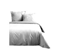 Lovely CASA - Copripiumino 200 x 200 cm, 100% cotone certificato Oeko-Tex, colore bianco, modello Eden, biancheria da letto per casa, morbido e confortevole, ideale per letto matrimoniale standard, 2