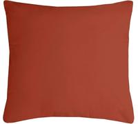 Lovely Casa - Cuscino - Dimensione 40 x 40 cm - 100% poliestere - Colore Terracotta - Modello Nelson - Spessore ideale - Confortevole ed elegante - Piacevole al tatto