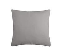 LOVELY CASA Duo Cuscino Tinta Unita 40 X 40 cm, Cotone, Mouse, 45 x 45 x 10 cm