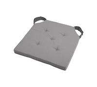 Lovely Casa Duo Cuscino Velcro, Cotone, Mouse/Grigio, 38 x 38 x 4 cm