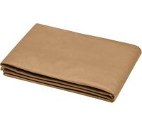 Lovely Casa - Lenzuolo piatto -Misura 240 x 300 cm - 100% cotone certificato Oeko-Tex - Colore curry - Modello Eden - Biancheria da letto per la casa - Morbido e confortevole per nido accogliente