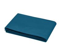 Lovely Casa - Lenzuolo sopra - Misura 240 x 300 cm - 100% cotone certificato Oeko-Tex - Colore petrolio - Modello Eden - Morbido e confortevole per un nido accogliente