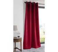 Lovely Casa Notte Tenda Oscurante in Poliestere, Poliestere, Rosso, 250 x 135 cm