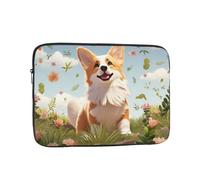 Lovely Corgi - Custodia per computer portatile da 15 pollici, impermeabile, leggera, per computer portatile
