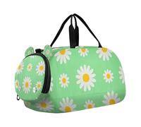 Lovely Daisy - Borsone da palestra con scomparto per scarpe, grande capacità, per bambini, per viaggi, sport, fitness e allenamento